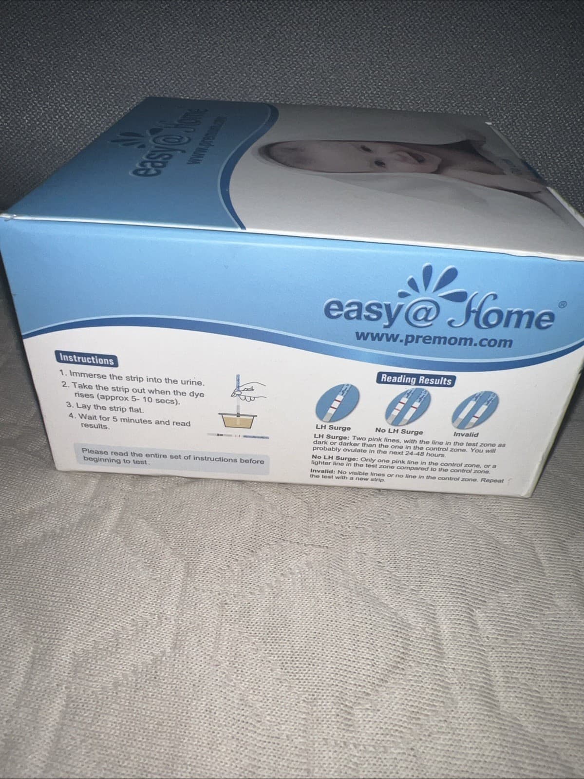 easy @ Home Ovulation Test, 50 cups & 50 Ovulation Tests. Exp: 06/2027 2