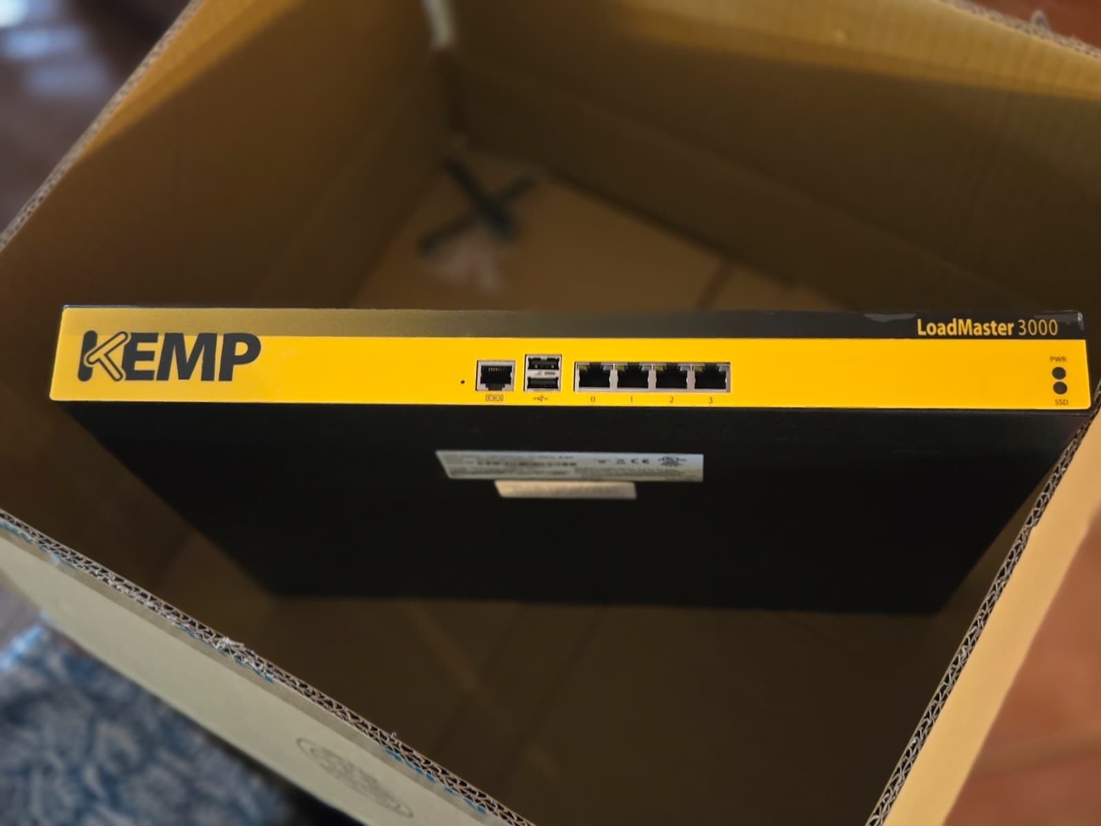 Kemp LoadMaster LM-3000 4x 1GbE Layer7 NSA3130-LM3000 Rackmount Load Balancer