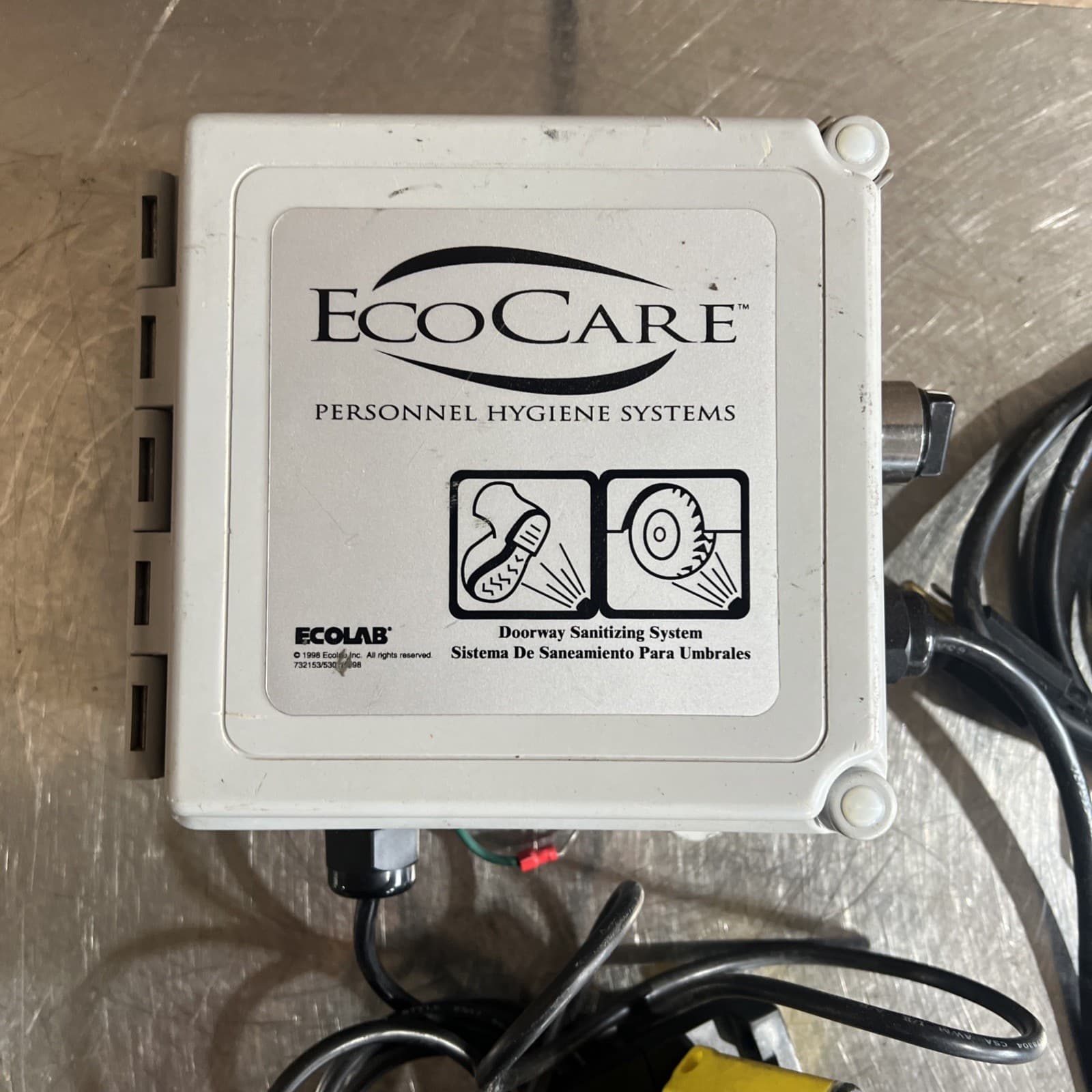 Control Box For ECOLAB COMMANDER Personal Hygiene System; Model ADF 2