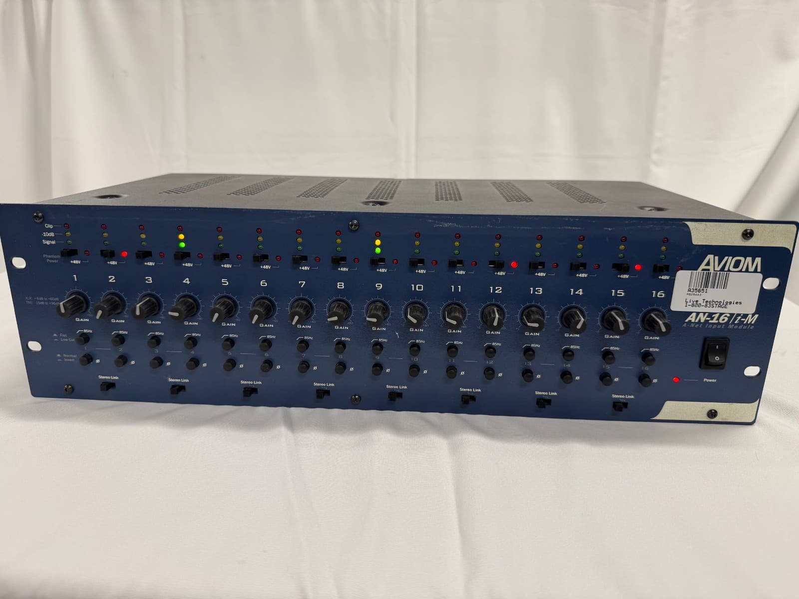 Aviom AN-16/i-M Microphone Input Module CG01MAV
