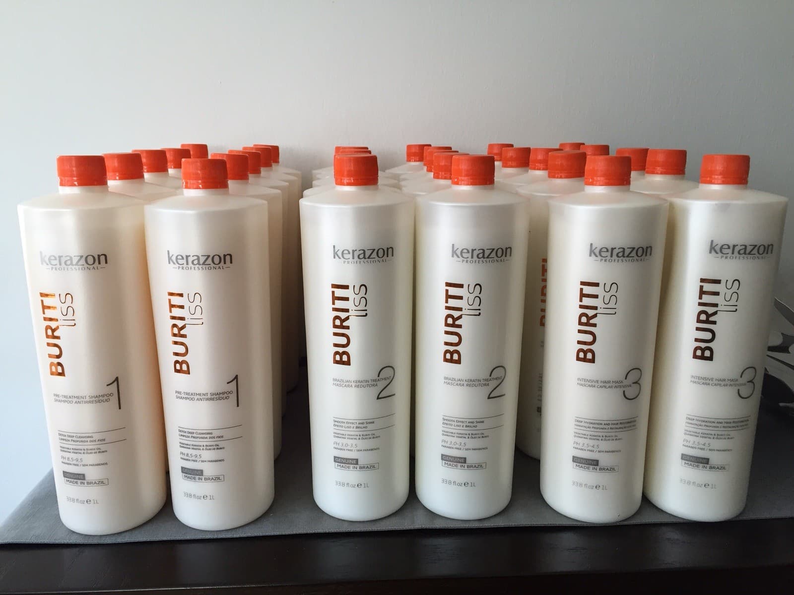 Brazilian Keratin Treatment Queratina Keratina KERAZON Buriti Liss KIT 2