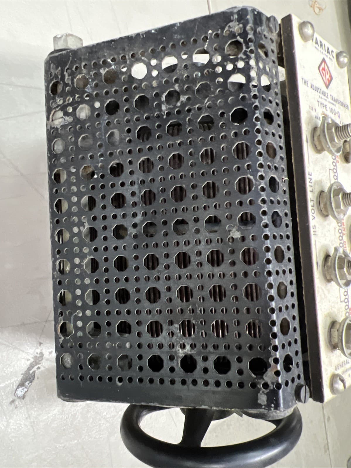 General Radio Variac Type 100Q 100-q Variable Transformer not tested 5