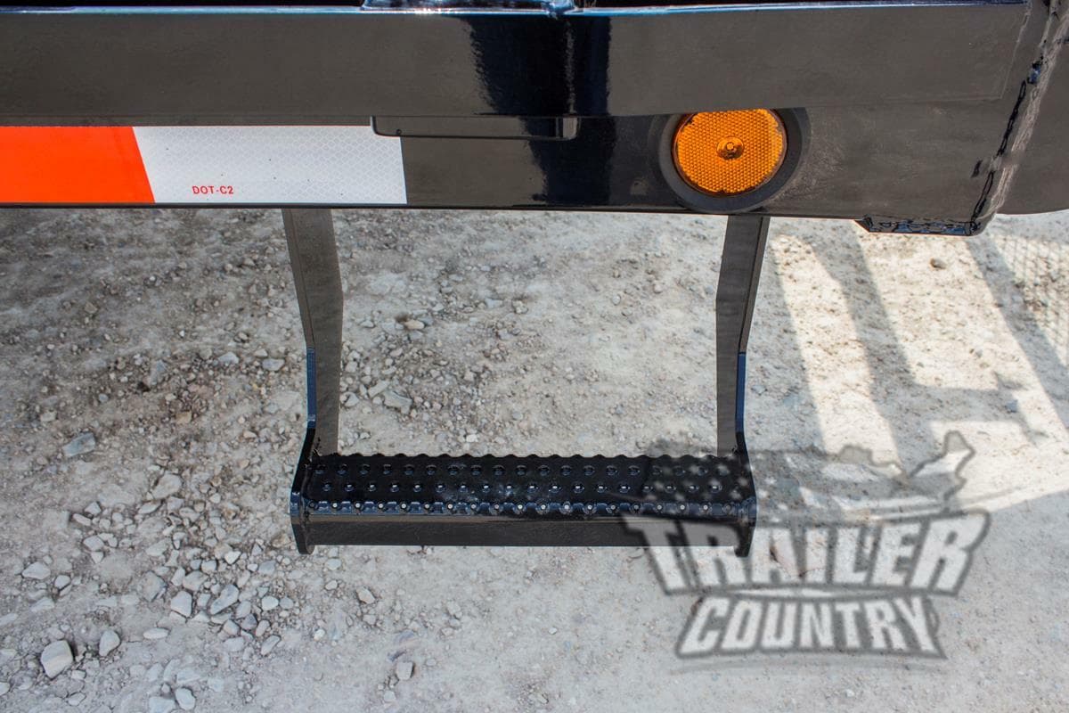 NEW 2025 8 X 25 (20 + 5) 10Ton Deckover Heavy Equipment Trailer w/ Rampage Ramps 5