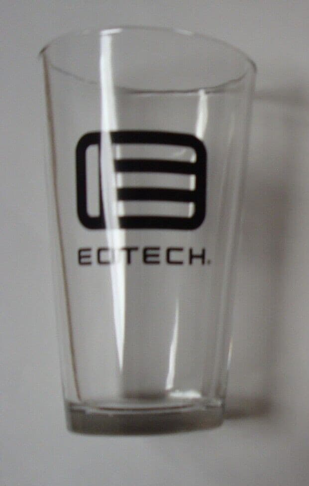 Set of 4 Promotional Pint Beer Glasses from Eotech Vudu. New In box 3