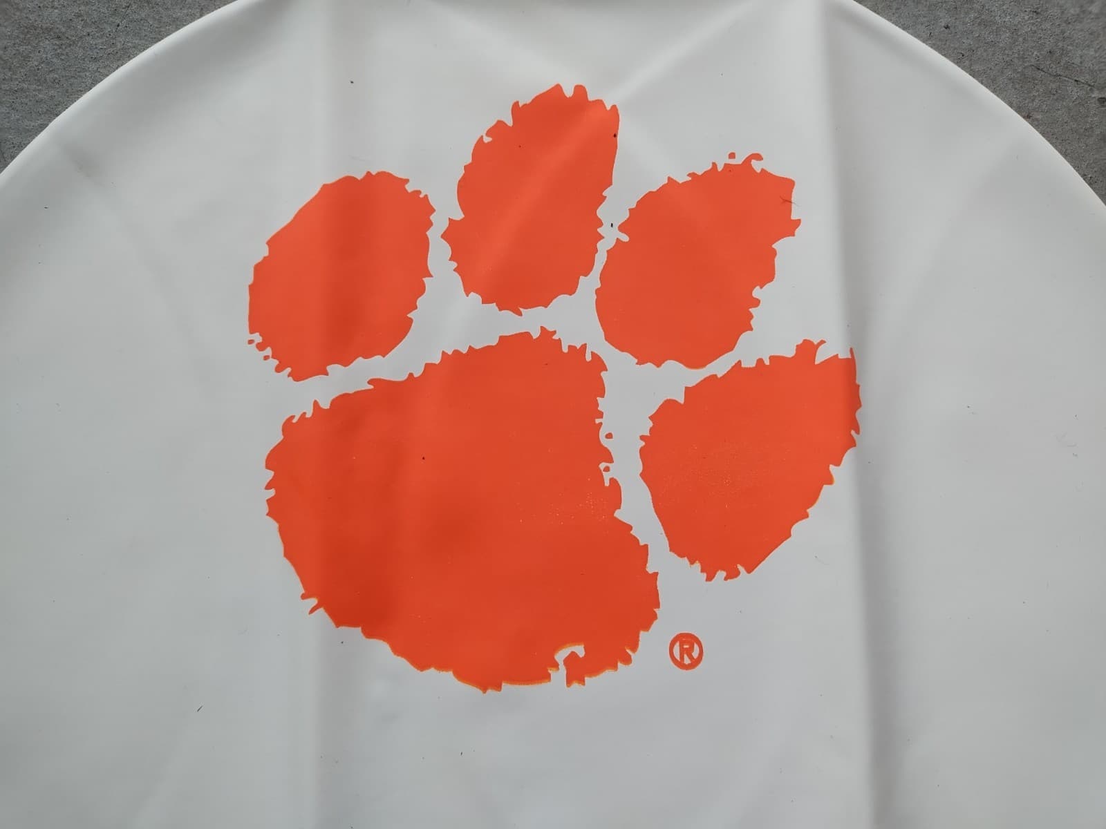 CLEMSON TIGERS PAW UNISEX ADULT SOFT LATEX SWIM CAP TRAINING & FITNESS SWIMMING 3