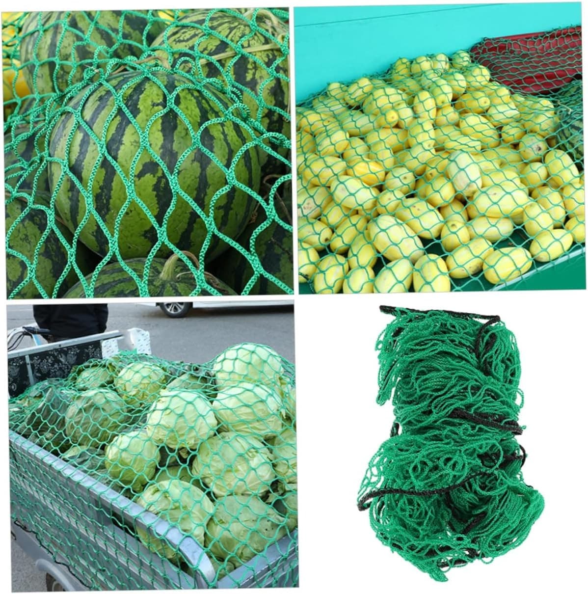 78"x118" Protective Vehicle Net – Polyester Cargo Net for Truck & Trailer Safety