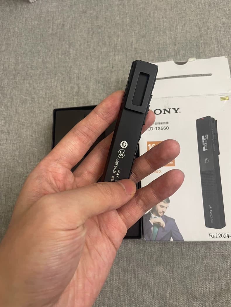 Sony ICD-TX660 16GB Digital Voice Recorder -99%new 3