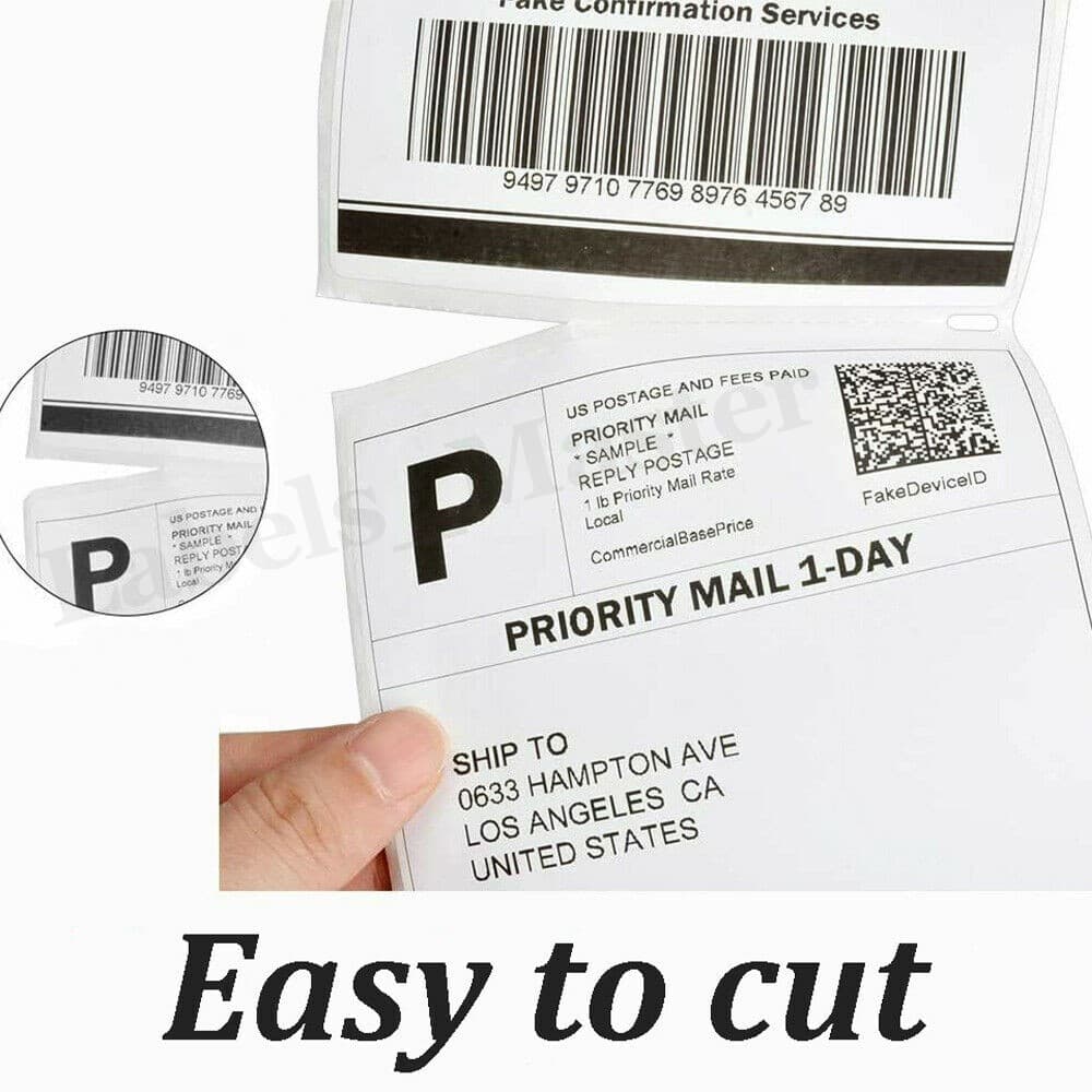 40 Rolls DYMO 4XL Shipping Labels 4x6 Compatible 1744907 Direct Thermal Printer 6