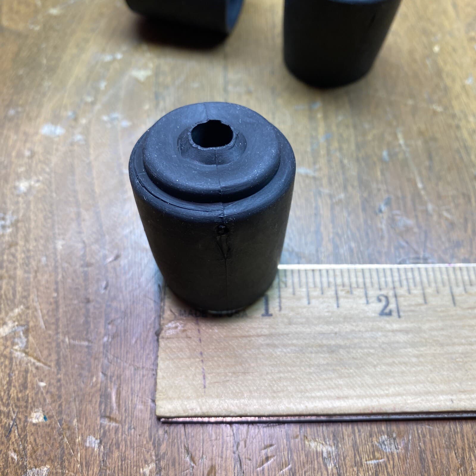 Crutch Cane Walker Chair Rubber Tip Foot 1” non marking (Lot of 4) FREE SHIP 4