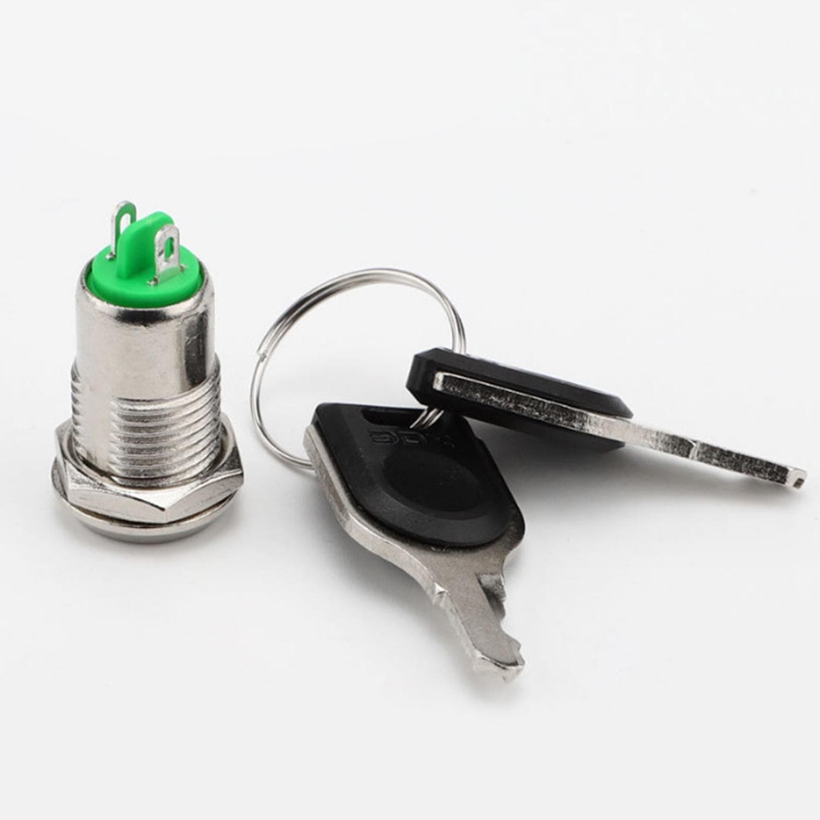 Mini Electronic Lock 12mm Metal 2 Keys for Auto Security Engine DIY Projects