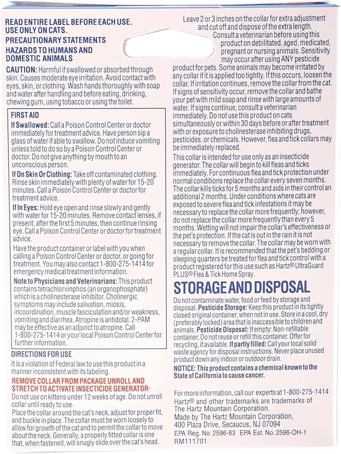 Hartz UltraGuard Flea & Tick Collar for Cats & Kittens 7 Months Protection, 1ct 2