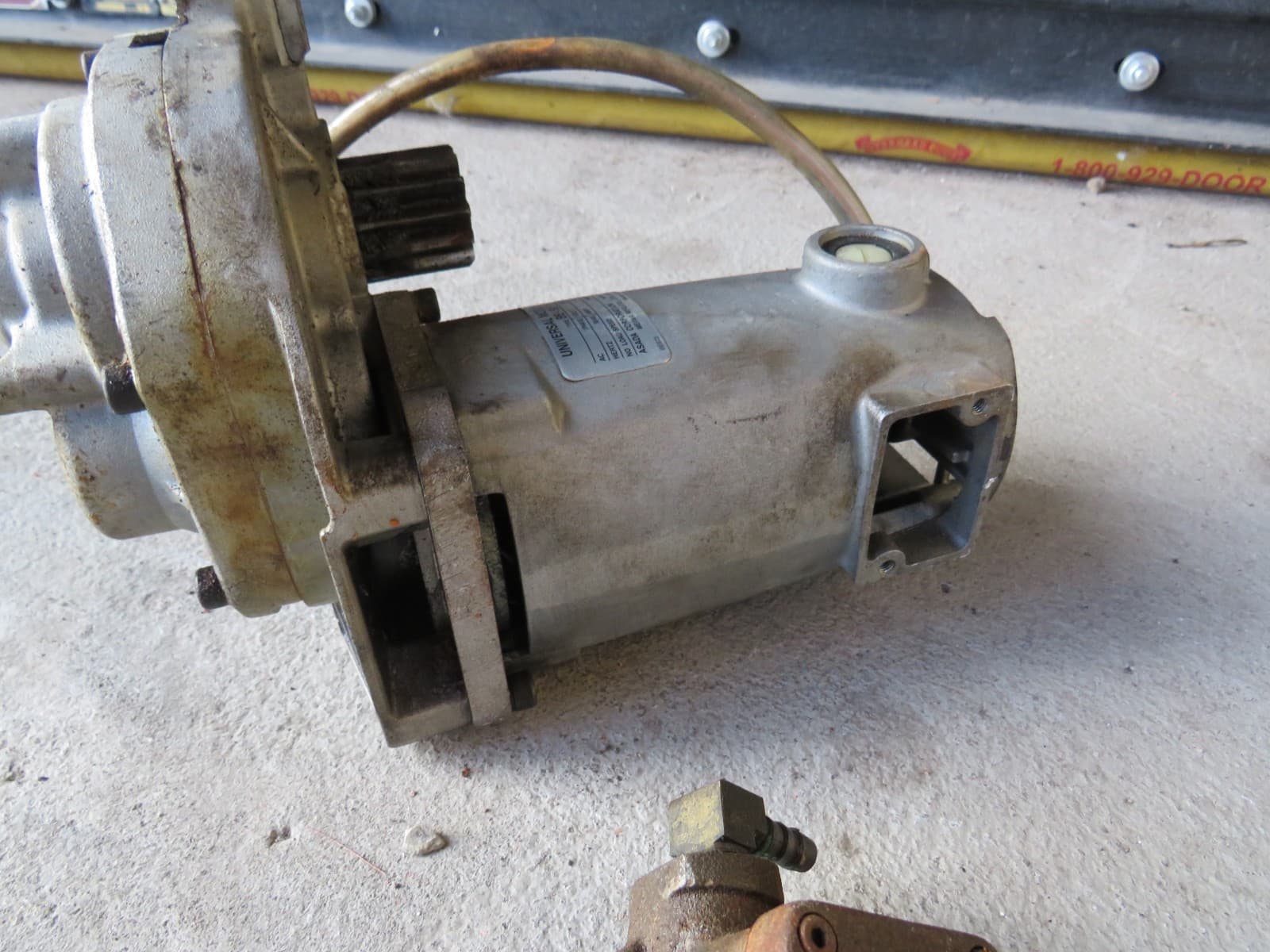 ROTHENBERGER 63004 Supertronic 2SE Pipe Threading Machine MOTOR & OIL PUMP ASADA 6