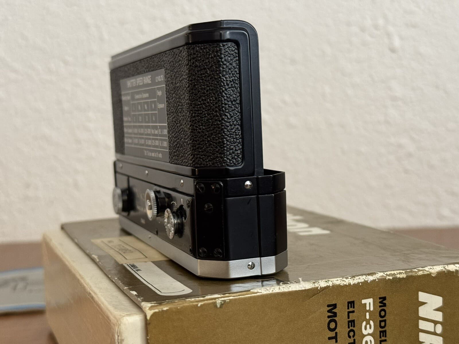 Nikon F36 Motor Drive Winder NM in box for F-36 - looks unused circa Type 4 1972 4