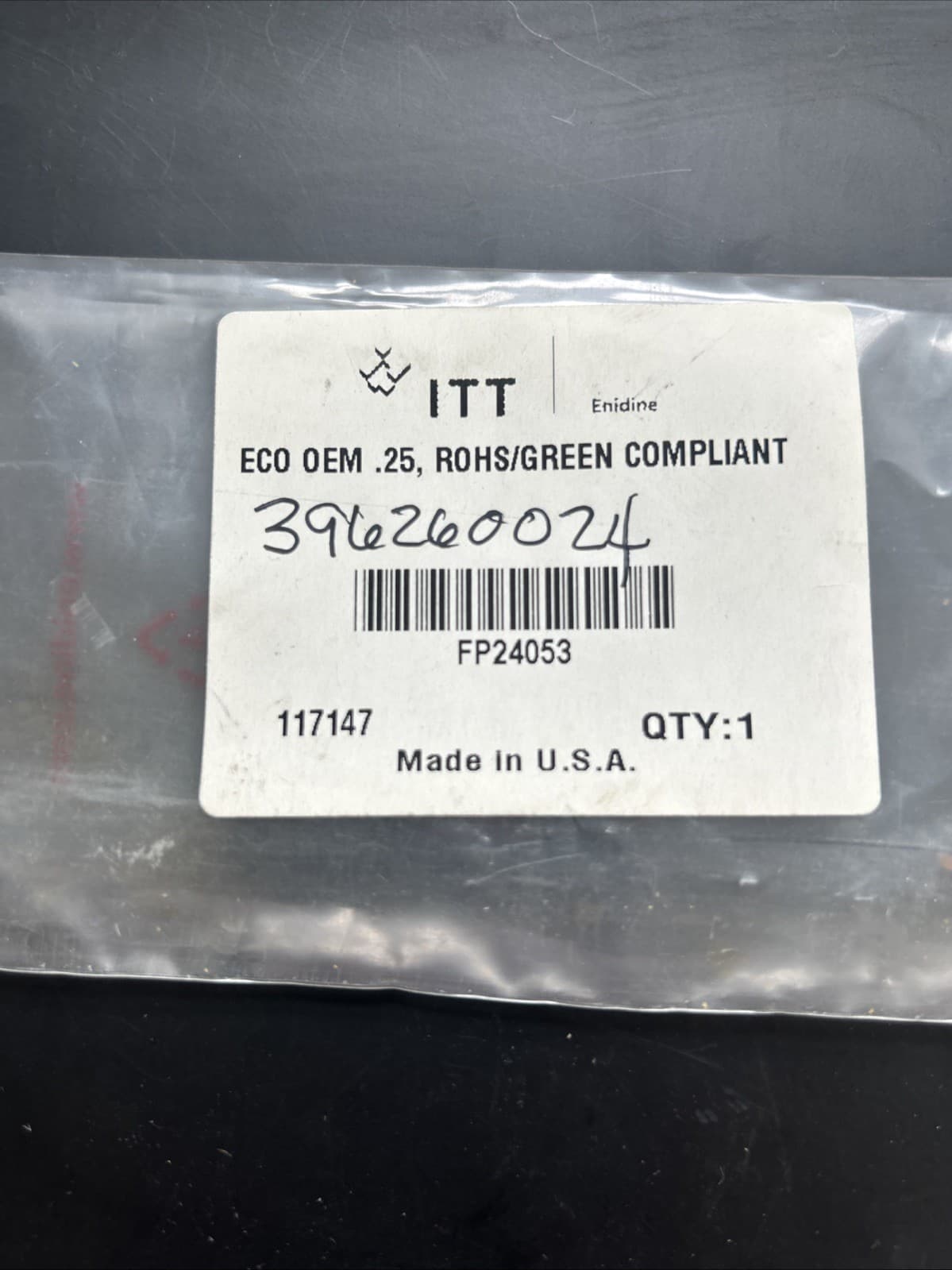 ITT ECO OEM .24 ROHS/GREEN COMPLIANT FP24053 3