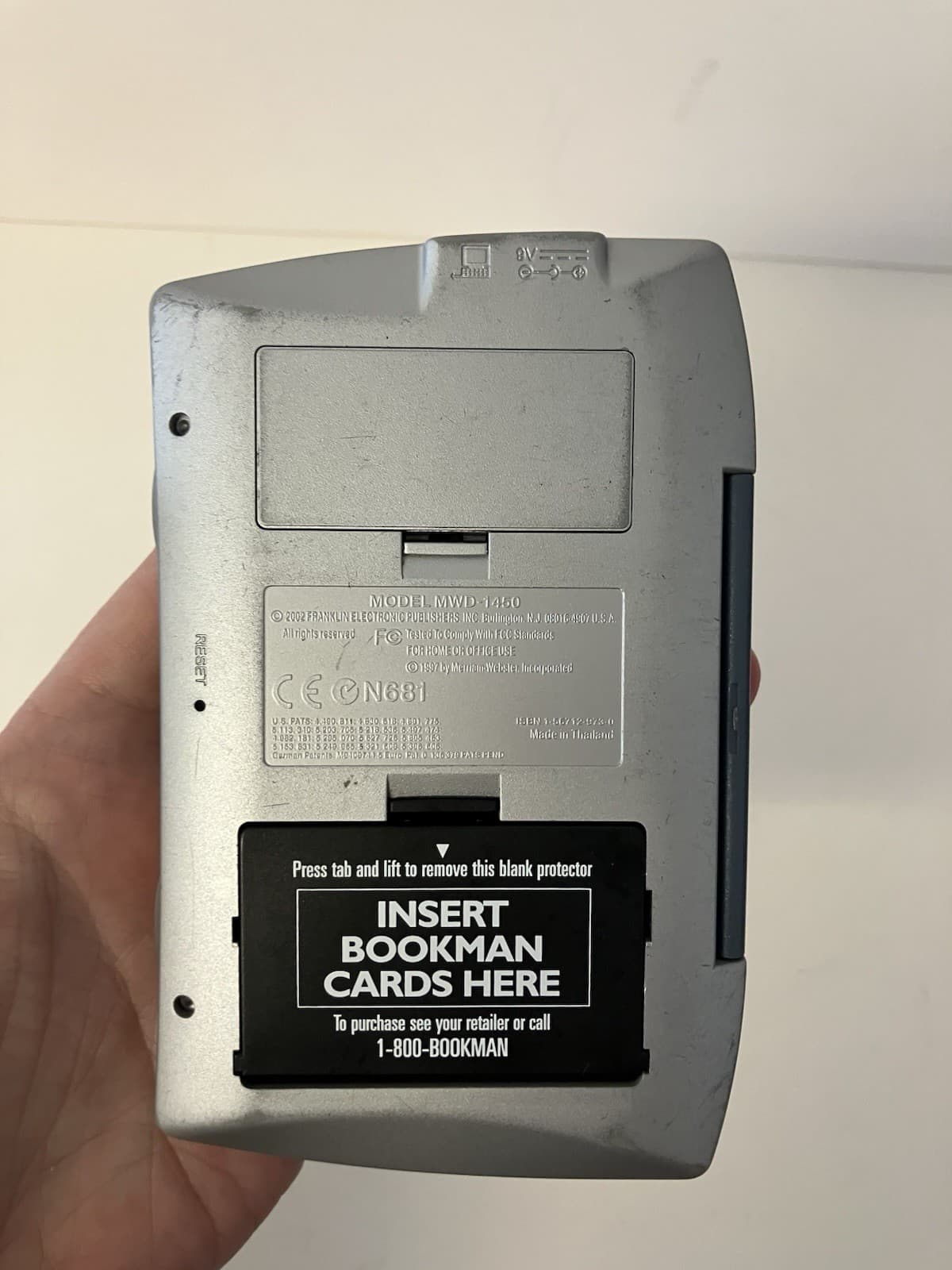 Franklin Merriam Webster MWD-1450 Handheld Electronic Dictionary Thesaurus 4