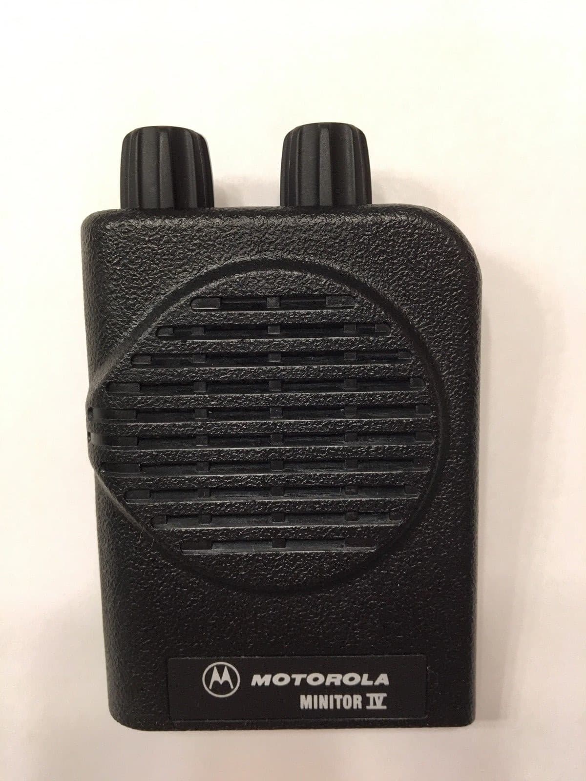 New OEM Motorola Minitor IV (4) Front Housing Case Non-Stored Voice 1580384N36 2