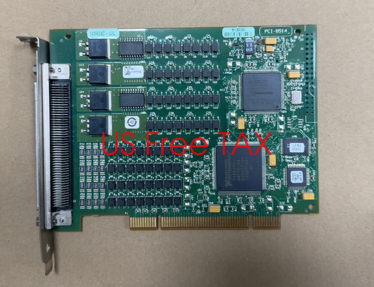 National Instruments NI PCI-6514 Data Acquisition DAQ Card