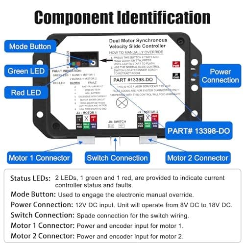 13398-D0 Dual Motor Synchronous Velocity Slide Controller Replacement  5