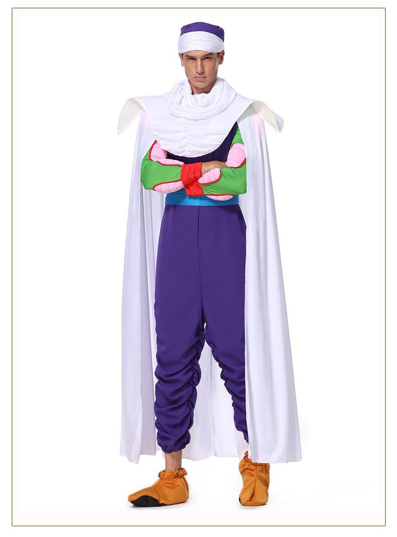 Dragon Ball Z Piccolo Adult Costume Pikkoro Junia Suit Anime Halloween Cosplay 3