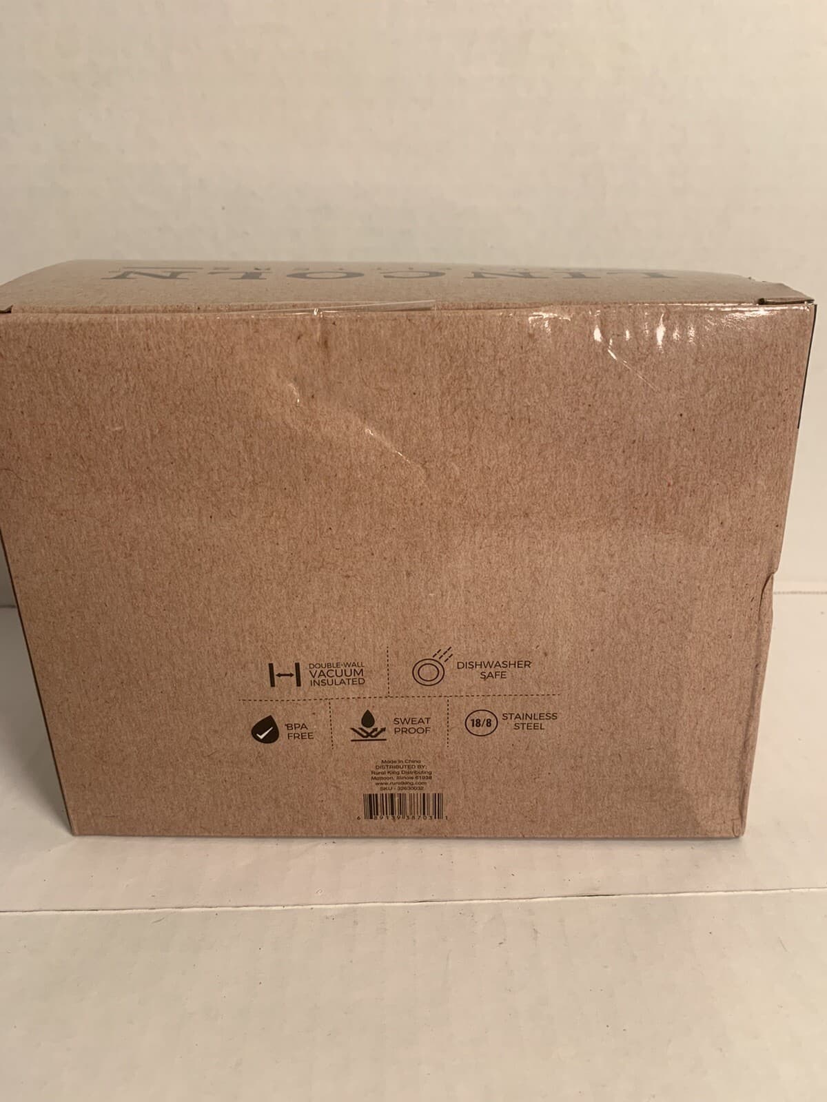 Lincoln Outfitters Set 12 oz Stainless Steel Insulated Wine Cups 3