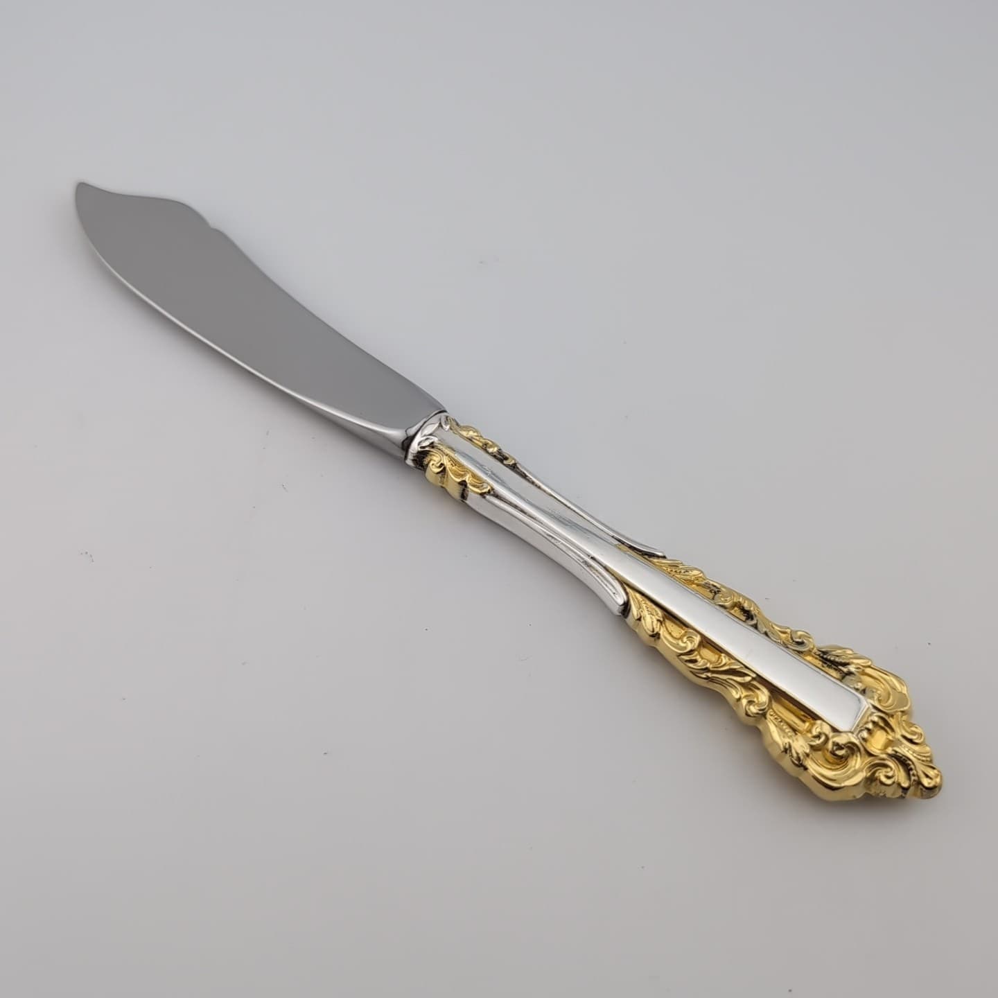 Gorham Golden Medici Sterling Silver Master Butter Knife - 6 3/4" - No Monograms