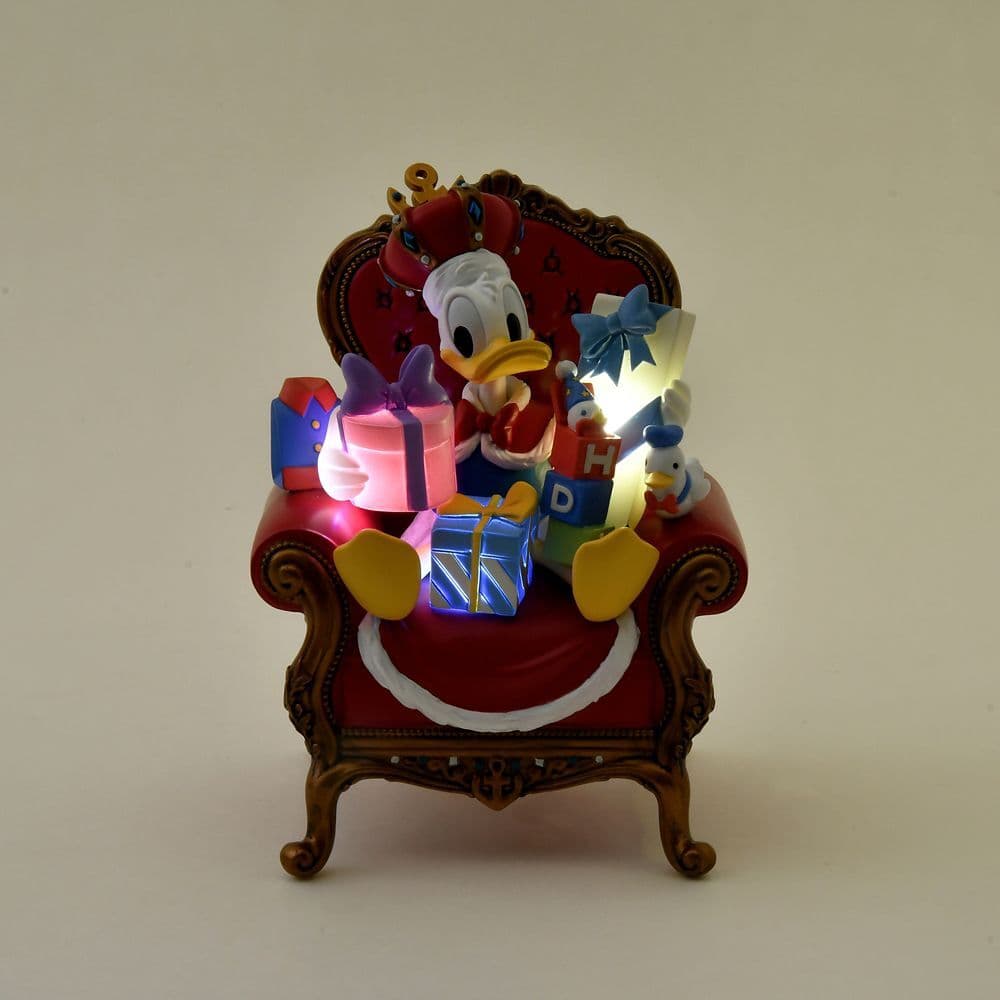 Disney Store Japan King Donald Duck LED Figure - DONALD THE KING BIRTHDAY 2