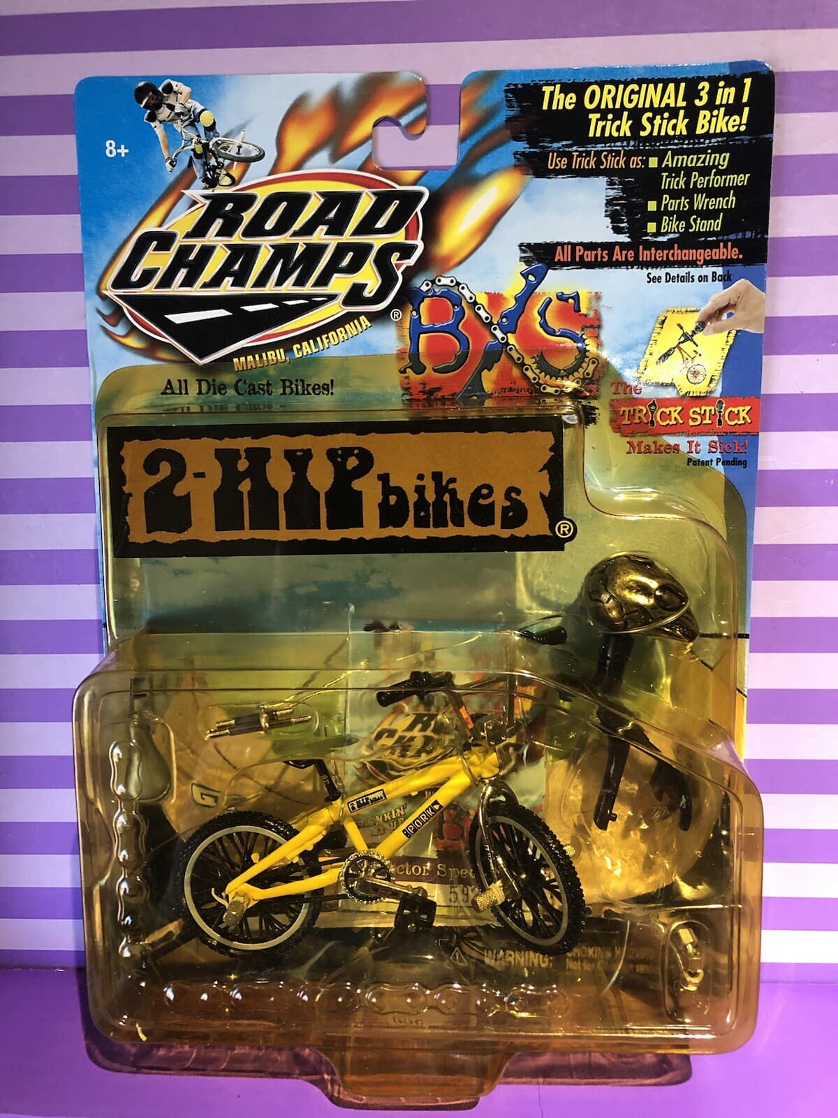SUPER RARE BRAND NEW Road Champs BXS Series 6 2 HIP PORK BIKE SEALED SHIPS FREE