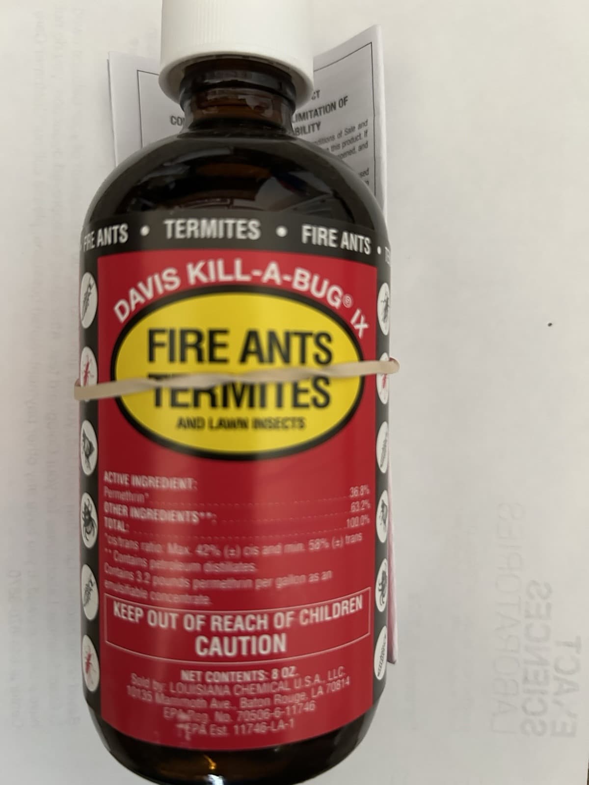 Davis Kill-A-Bug Fire Ant & Termite Army Worms 8 oz  Killabug