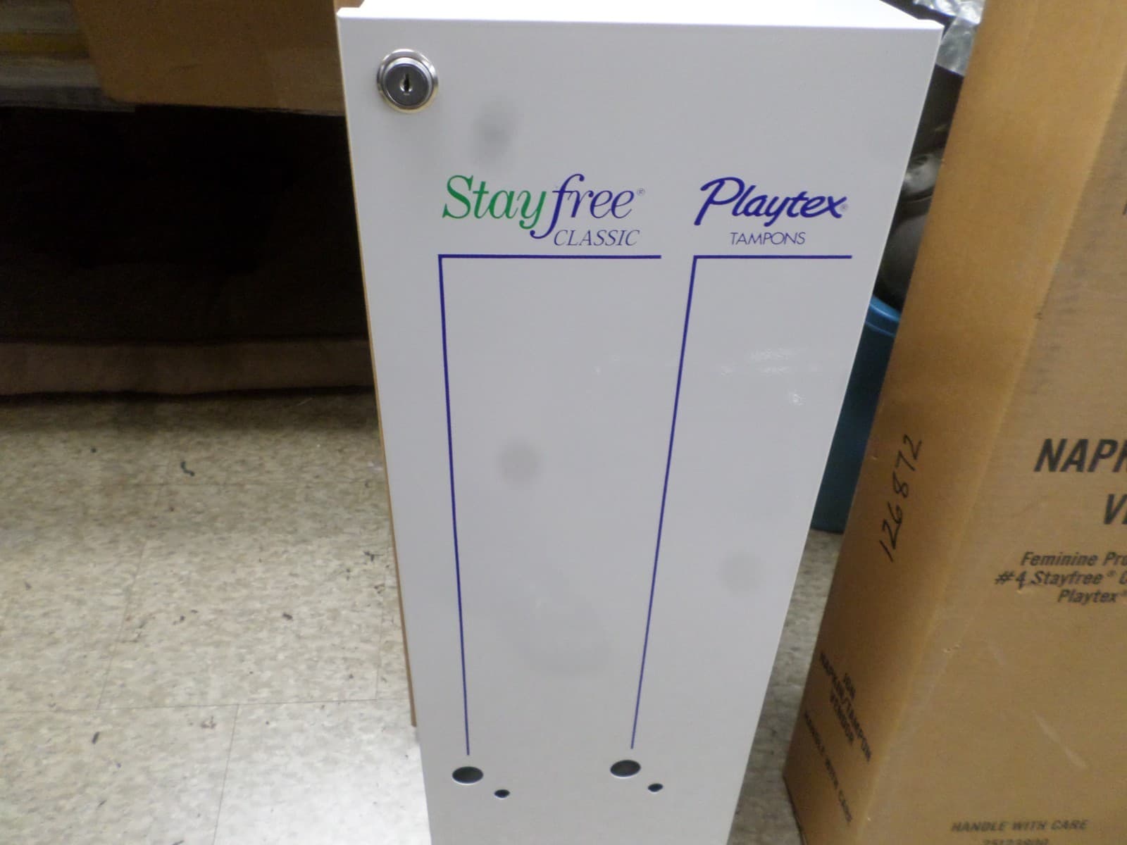 Rochester Midland J6N Dual #4 Stayfree Classic Napkin and Playtex Tampon Vendor 4