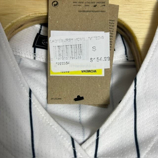 NWT $155 Nike Chicago White Sox MLB Women's Home Baseball Jersey Size Small 3