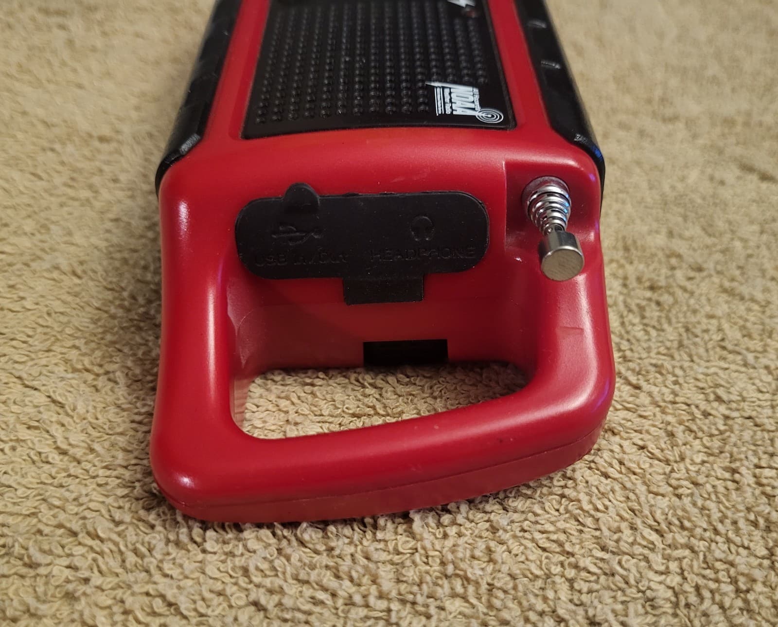 Midland ER210 Emergency Crank Weather Radio - Red 6