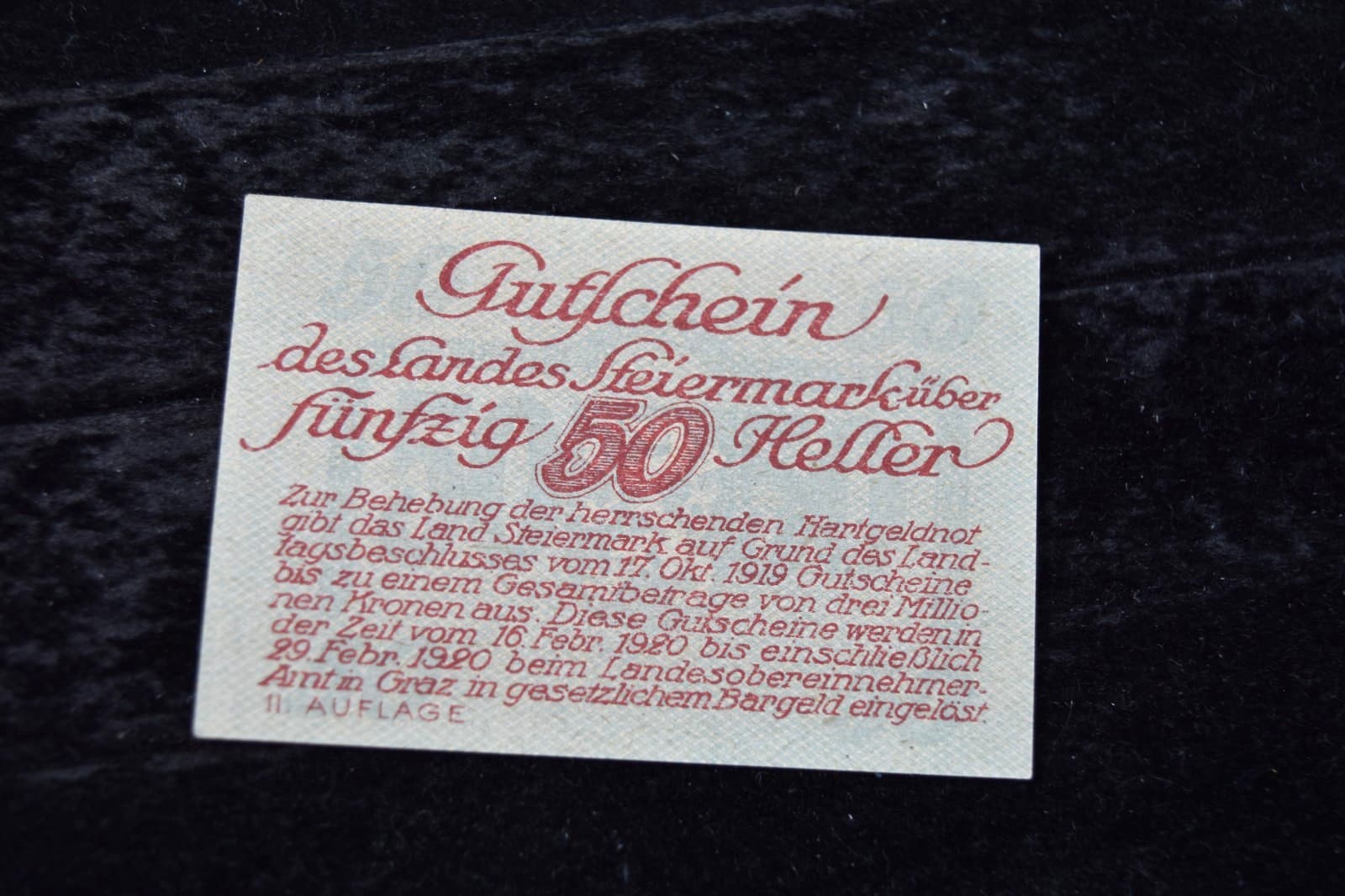 AUSTRIA  1920-21  NOTGELD   ST STEPHAN +  LINZ 4