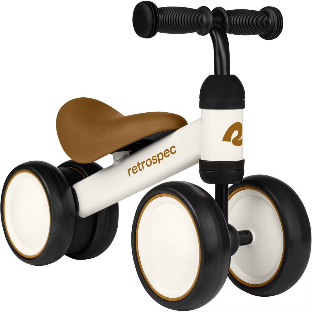 Retrospec Bicycles Cricket Mini 6" Kids' Balance Bike - Eggshell: 2