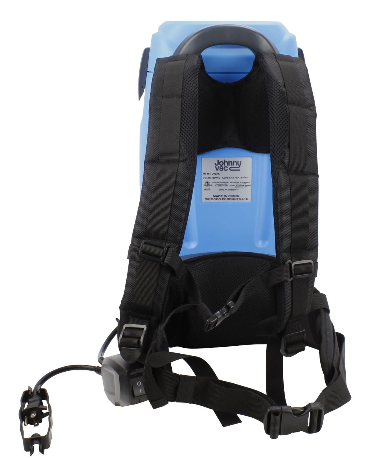 Johnny Vac JVBP6 Backpack Vacuum Cleaner – Lightweight HEPA Quiet 4