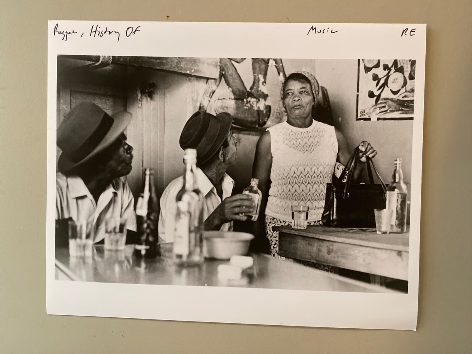 Reggae, History Of Press Photo 8x10”. See Description. 3