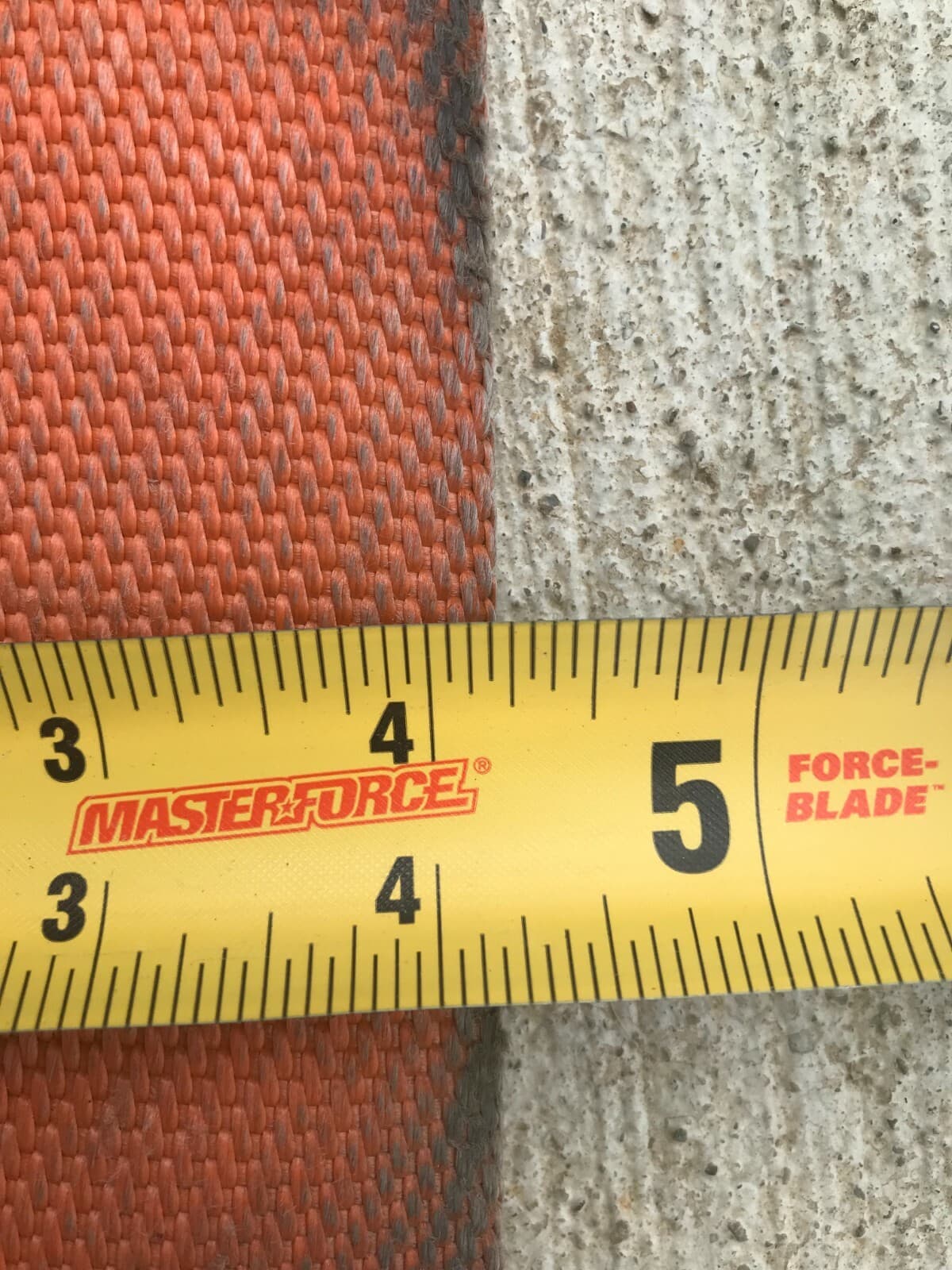  4 1/4" wide Fire hose for boat docks, abrasion protection etc. 10’ length 3