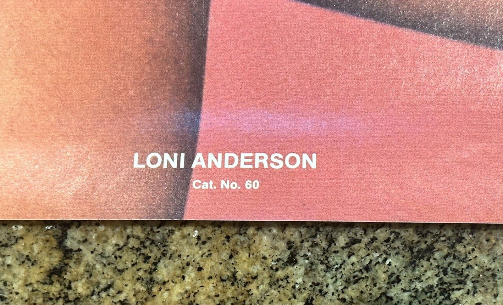 1978 Loni Anderson Sexy Pinup WKRP 70's #60 Vintage Original Poster White Bikini 2
