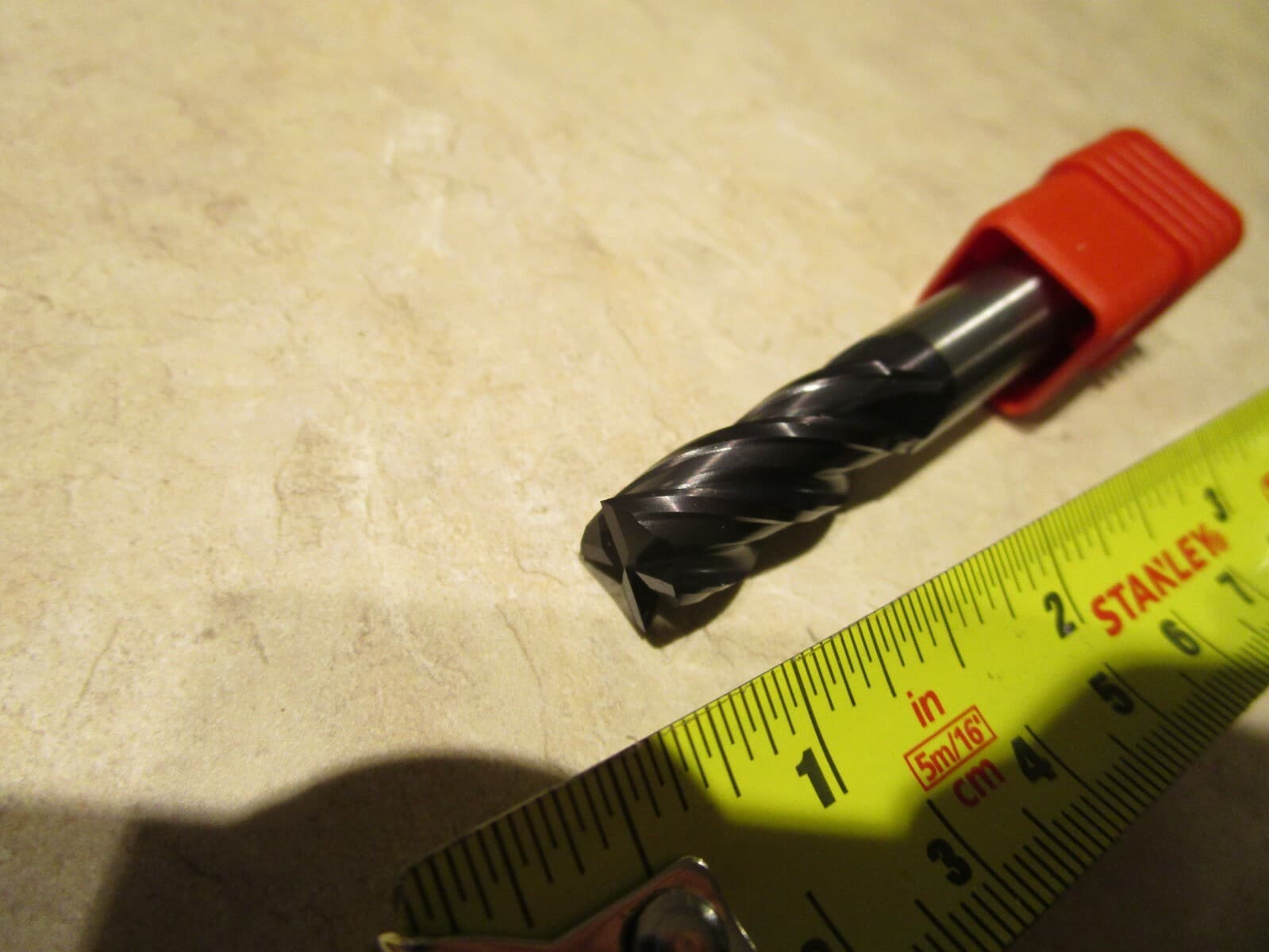 OSG HYPRO HP441-3937 10mm Carbide End Mill, 10.0mm DIA, 25mm Cut, 70mm OAL 3