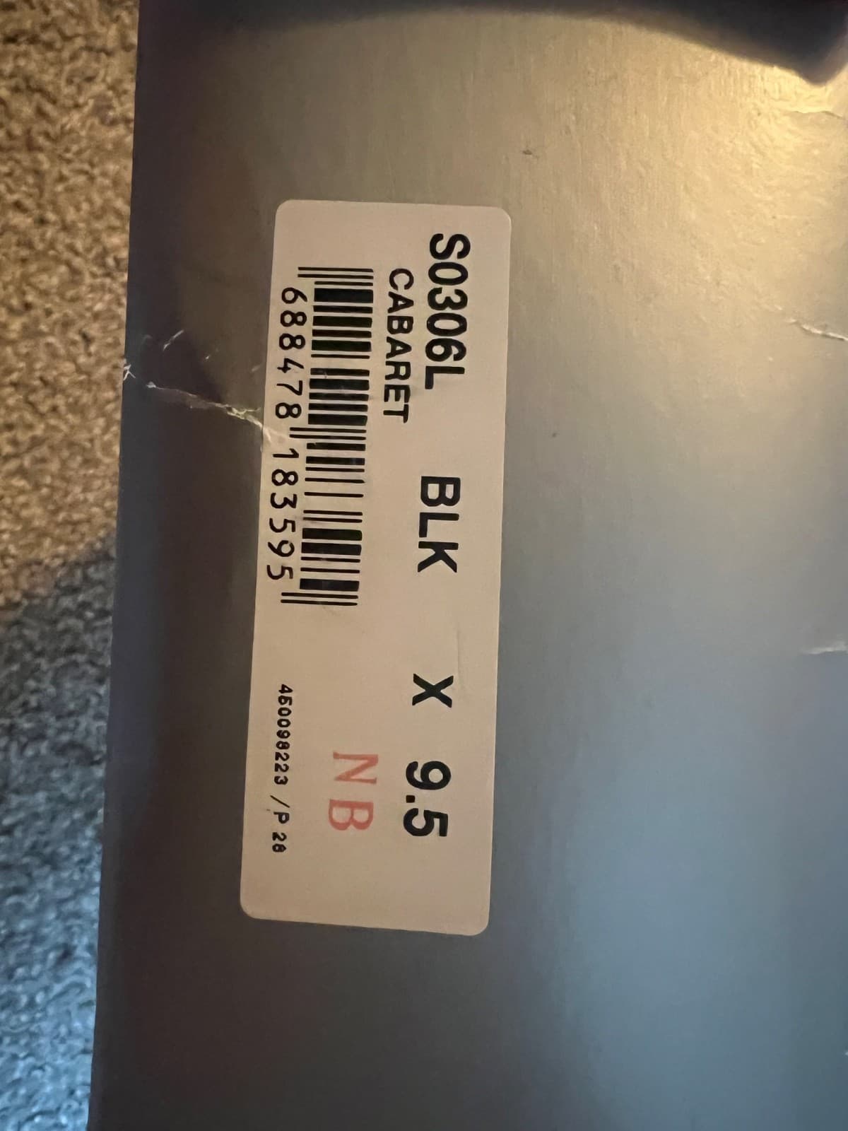 Bloch Cabaret Character Shoes. Size 9.5 X, Black. New in box.  2