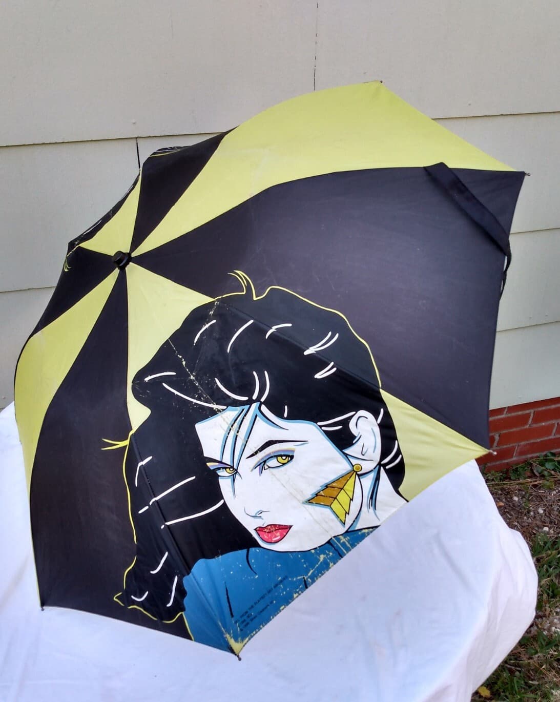 Playboy Patrick Nagel Umbrella Shaw Creations 1998 SEL Playboy Art Archives RARE 5