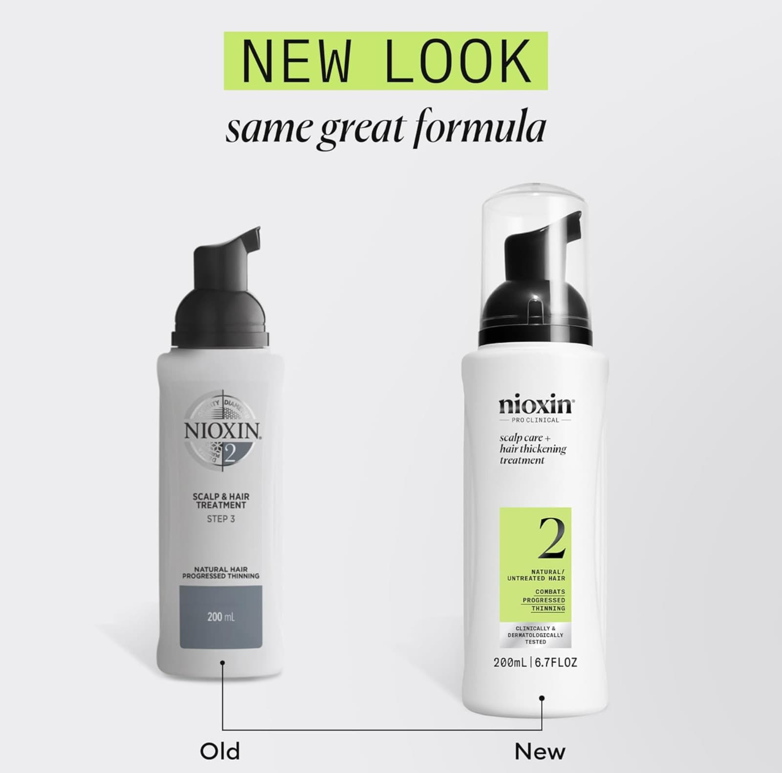 NIOXIN System 2 Scalp Treatment, 200ml 6.7 oz 2