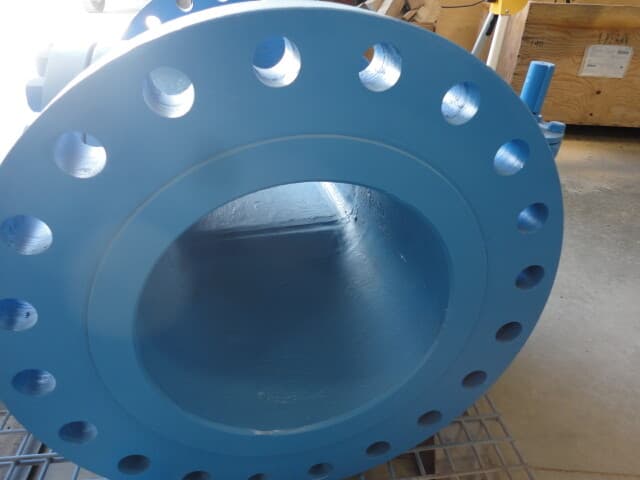 Plug Valve NORDCO 16" 600 RF Flanged Lubricated Hyperseal Gear Operated 5