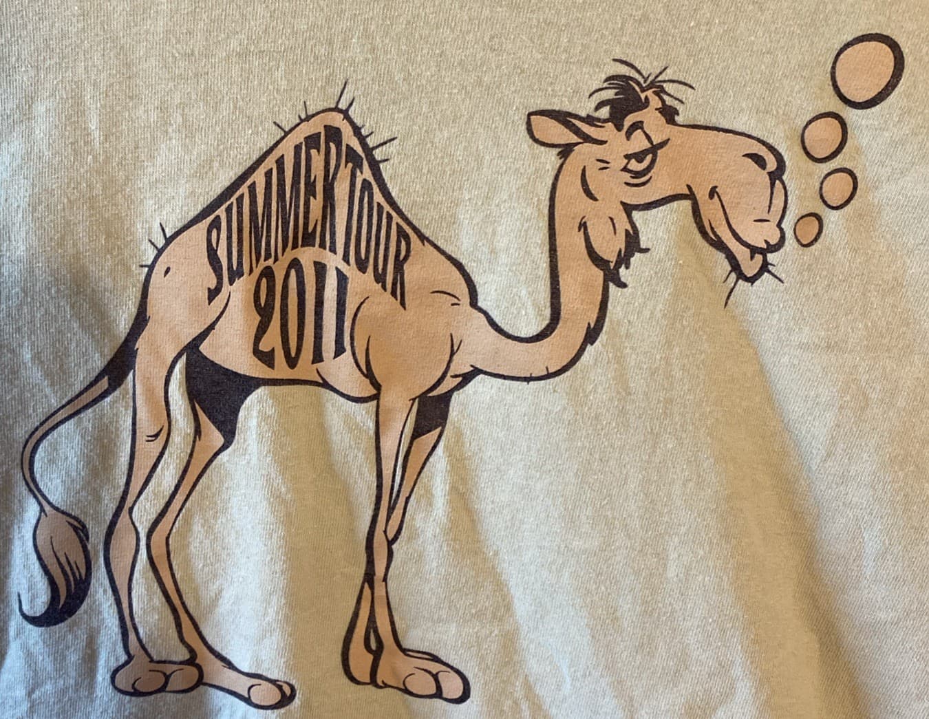 Phish Summer Tour 2011 Green T-shirt Size XL