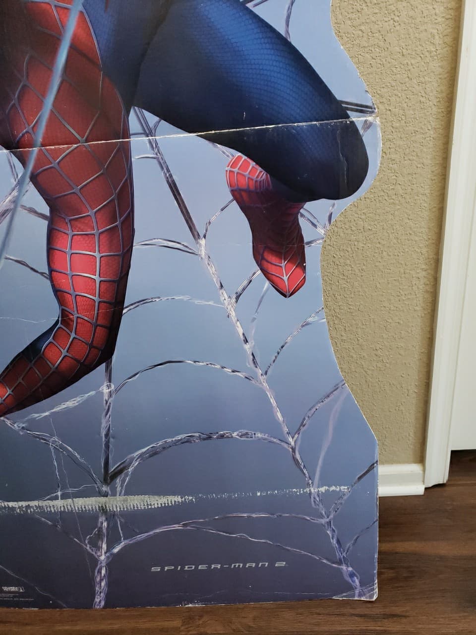 2004 Vintage Spider-Man 2 Movie 68” Marvel Cardboard Standee Standup Advertising 4