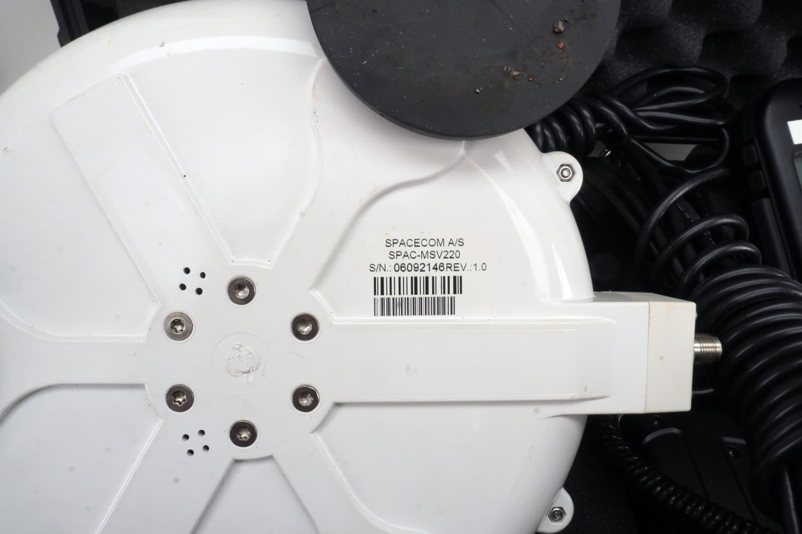 Hughes MSAT G2 Mobile Satellite Radio SKY based DT-220 handset in Pelican case 4