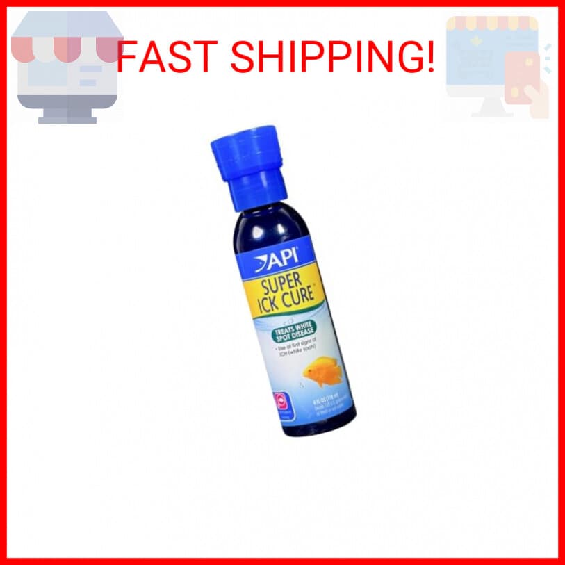 API LIQUID SUPER ICK CURE Fish remedy, Freshwater and Saltwater Fish Medication