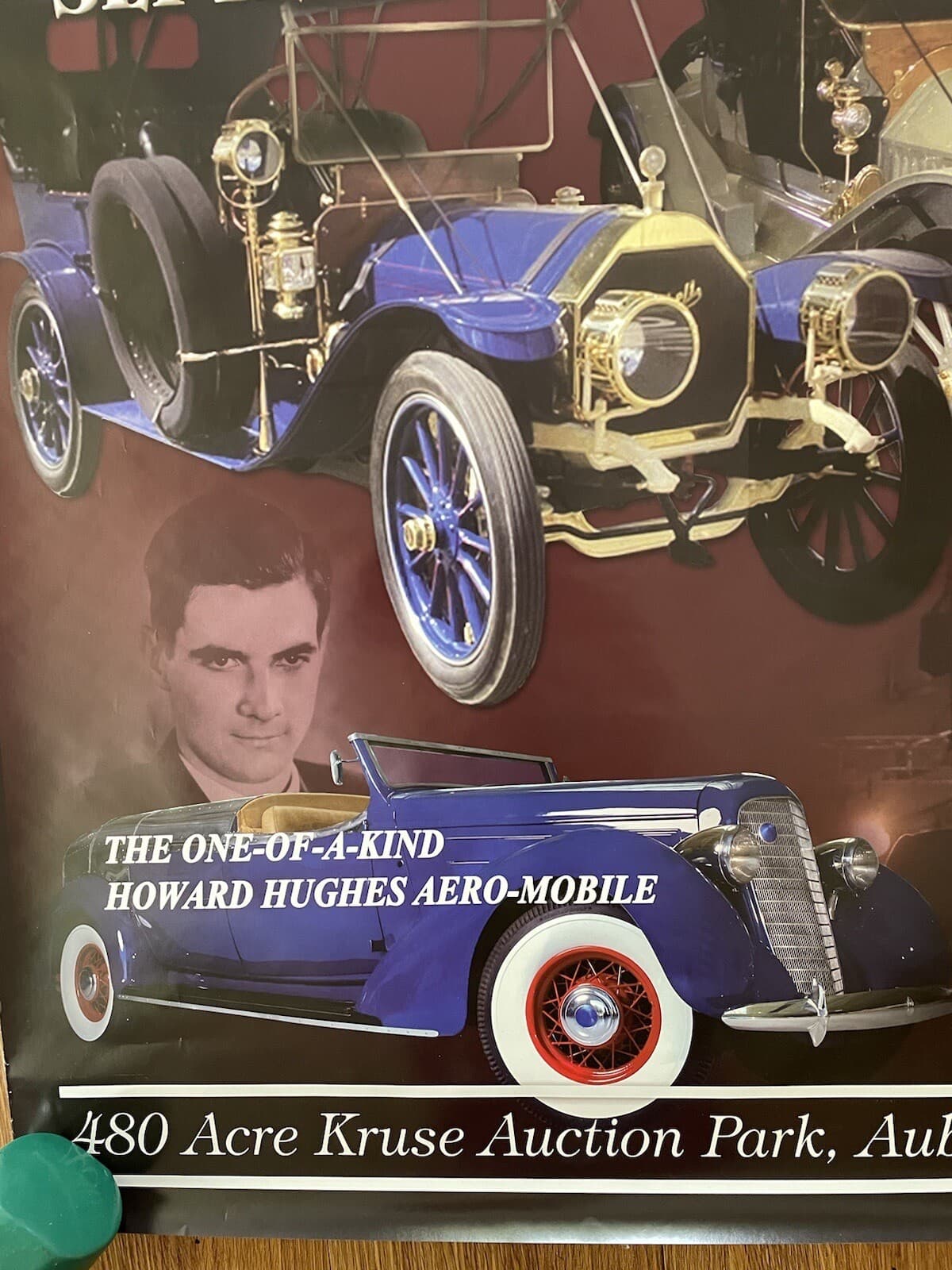 2009 Auburn Howard Hughes Automobile 39th Annual AUCTION KRUSE POSTER Indiana 4
