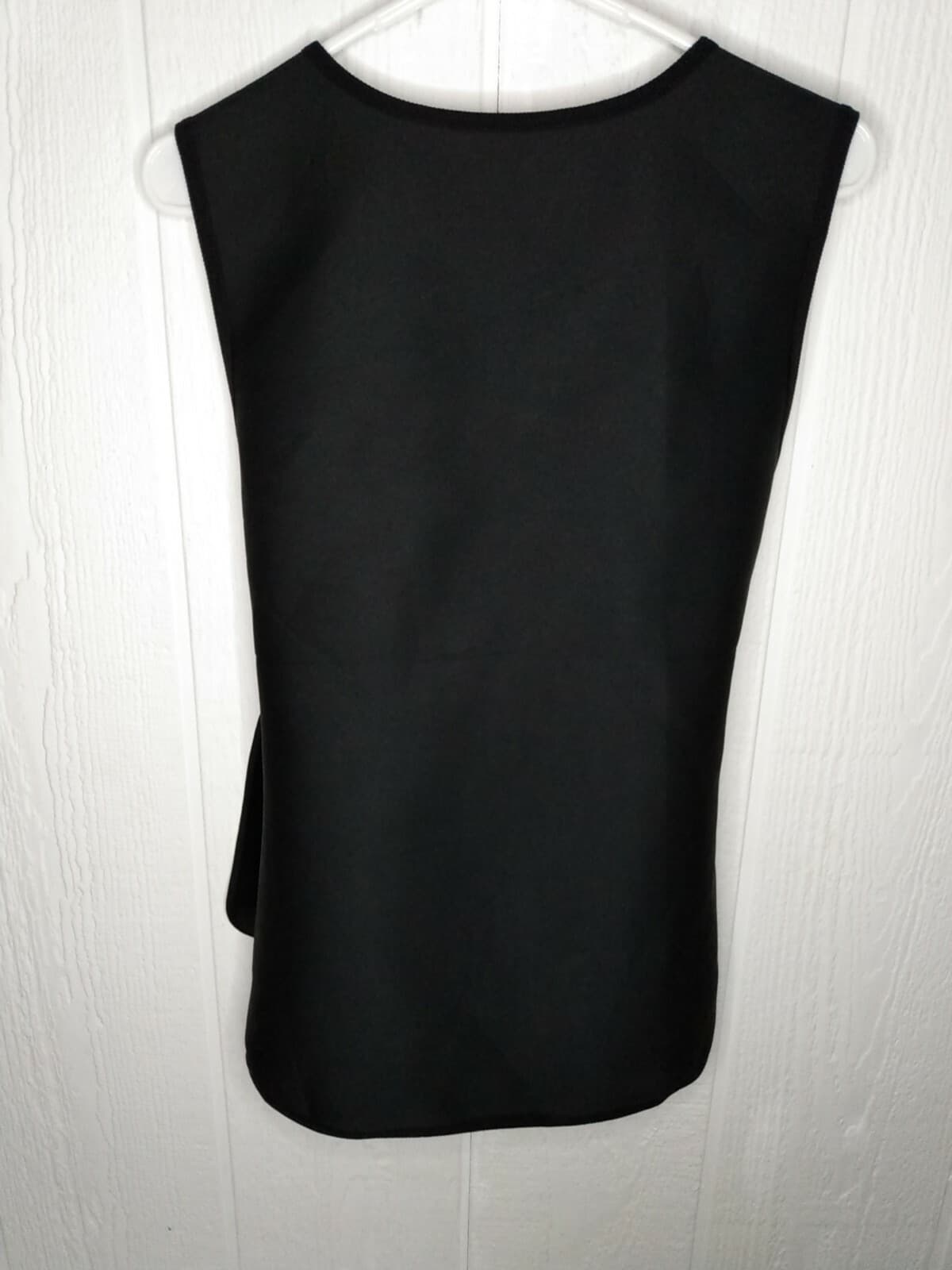 Cimkiz Sauna Vest Mens M Waist Trainer Zipper Neoprene Suit Tank Top Black 2