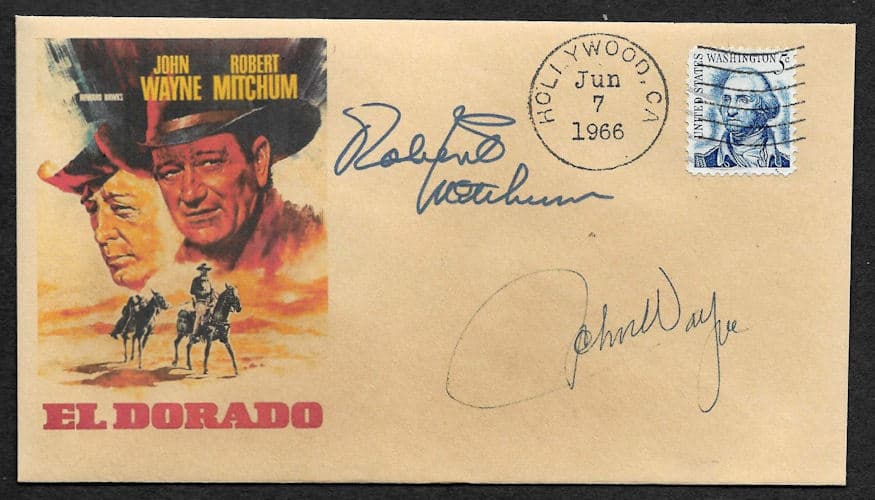 El Dorado John Wayne Featured on Ltd. Edition Collector Envelope OP1317