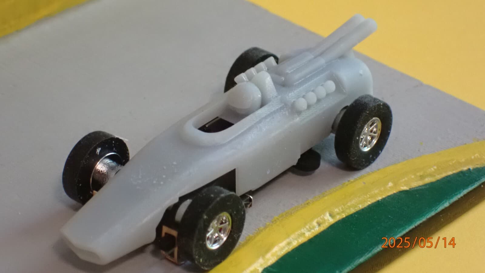 HO Slot Car Body - 1966 Eagle Indy Car-HQ 3D Printed - JAG ST-8 Tjet Slim Line 2